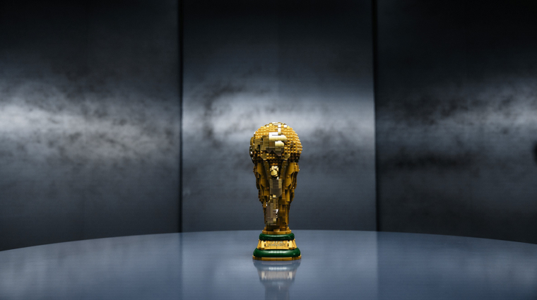 Életnagyságú LEGO-trófeával hangolódhatsz 2026-os vb-re bevezetőkép