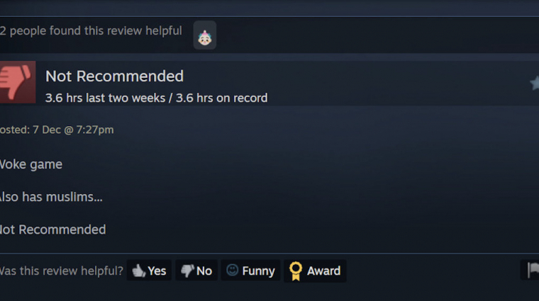 A Valve semmit sem kezd a Steam-értékelések problémájával és ez egyre több fejlesztőnek okoz kárt bevezetőkép