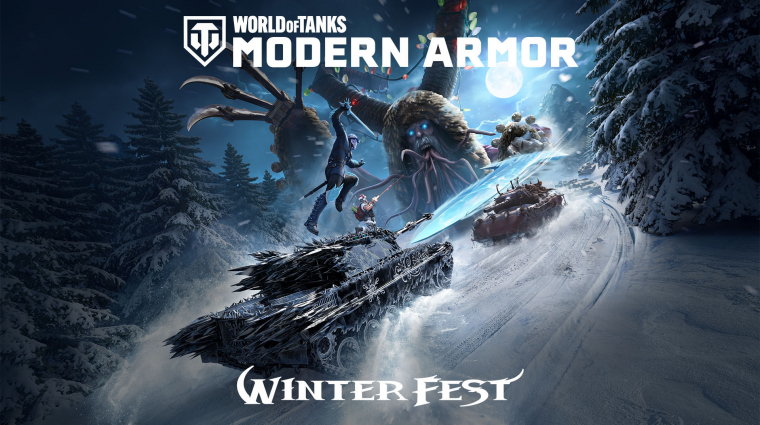 Játéktankok és háború a Krampusz ellen - elindult a World of Tanks Modern Armor téli ünnepsége bevezetőkép