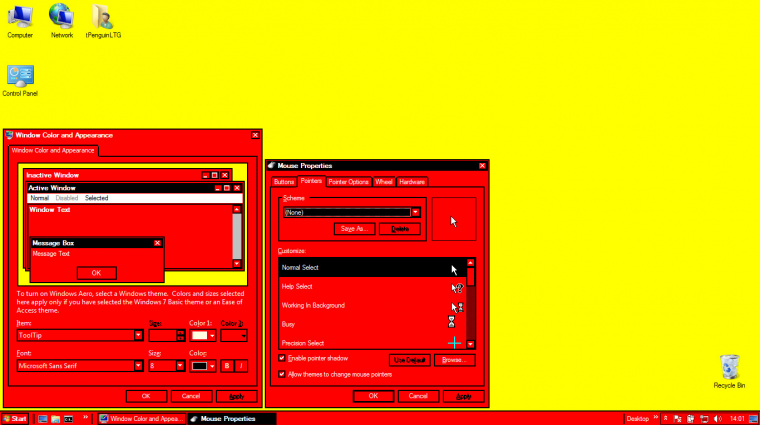 Minden idők legundorítóbb Windows-témája nem viccből került be a kínálatba, bár az lett belőle kép