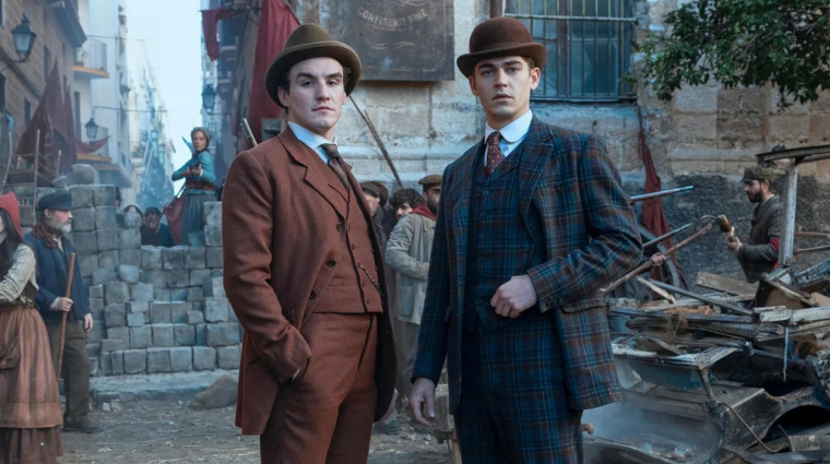 Megérkeztek az első képek Guy Ritchie fiatal Sherlock Holmes sorozatából bevezetőkép