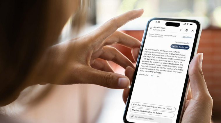 A Kindle most már súg is olvasás közben, de nyugi, spoilerezni nem fog kép