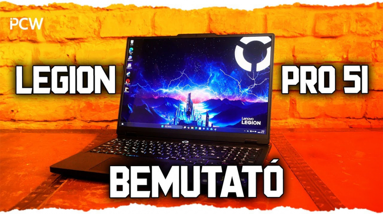 Lenovo Legion Pro 5i 16 GeForce RTX 5070 Ti GPU-val – teljesítmény és látvány a felső polcról kép