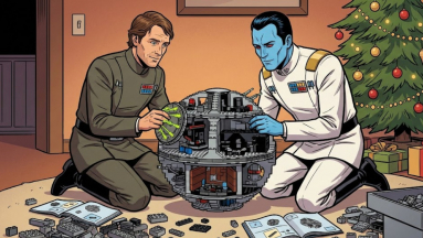 Az az igazi ünnep, amikor Galen Erso és Thrawn admirális épít közösen LEGO Halálcsillagot fókuszban