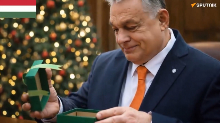 Napi büntetés: Orbán Viktor orosz gázt kap karácsonyra a kenyai orosz nagykövetség AI-videójában bevezetőkép