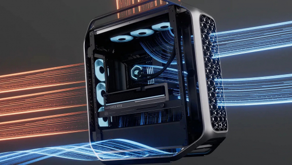 A CoolerMaster gyönyörű gépházakkal és egy nagyon érdekes táppal érkezett a CES-re kép