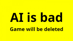 Egy indie játékfejlesztő becsajozott, rájött, hogy az AI rossz, és most törli a játékát kép