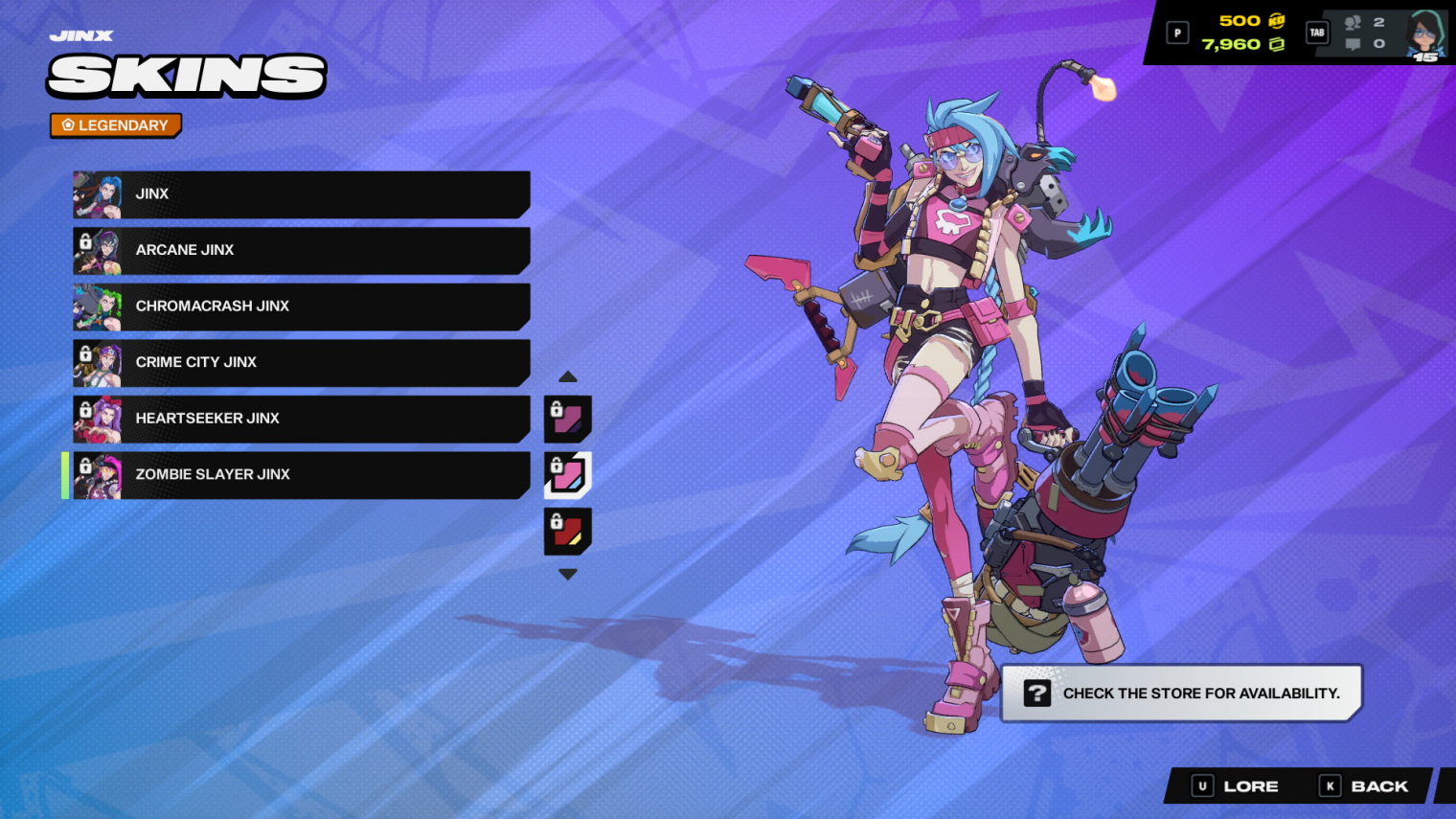 A karaktereket szabadon cicomázhatjuk skinekkel, tauntokkal és egyebekkel.