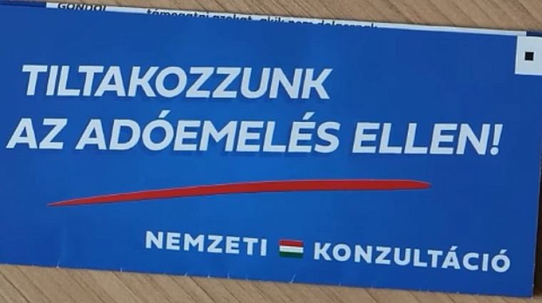 Sok más mellett a Mindmegette gasztrooldalon és a PC Gurun is futott a Tisza-adó konzultációs reklám bevezetőkép