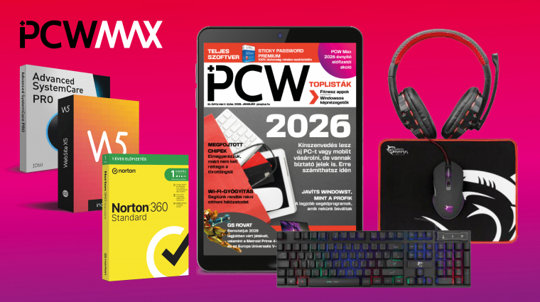 PCW Max tagságod mellé most komplett gamerszettet adunk ajándékba! kép