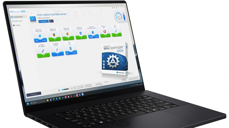 Ashampoo WinOptimizer 2026 teszt – a fekete öves Windows-rendrakó
