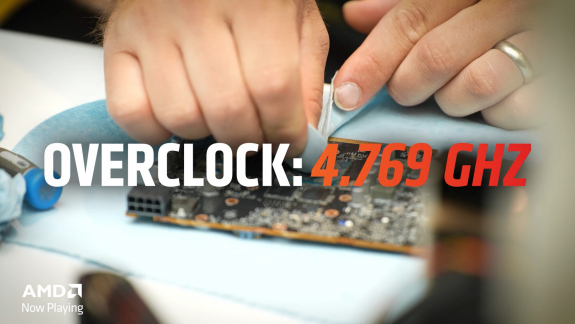Az AMD 4769 MHz-re húzta a Radeon RX 9060 XT-t, új GPU-rekord született kép