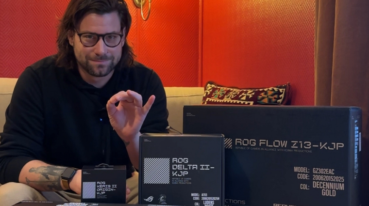 Az ASUS ROG és a Kojima Productions együttműködése szülte az egyik legszebb termékcsaládot kép