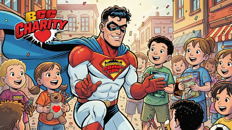Idén is rászoruló gyerekeken segít  a Budapest Comic Con bevezetőkép