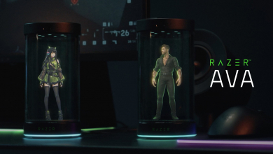 A Razer bemutatta új AI eszközeit, köztük az üvegbe zárt barátnőjét is kép