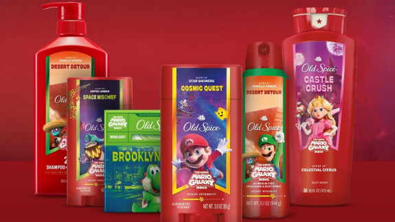 Itt a Super Mario-szagú Old Spice kép