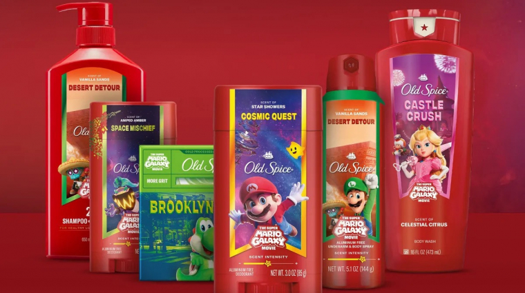 Itt a Super Mario-szagú Old Spice bevezetőkép