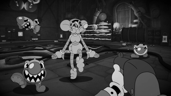 A MOUSE P.I. For Hire dobozos kiadása sem aprózza el kép