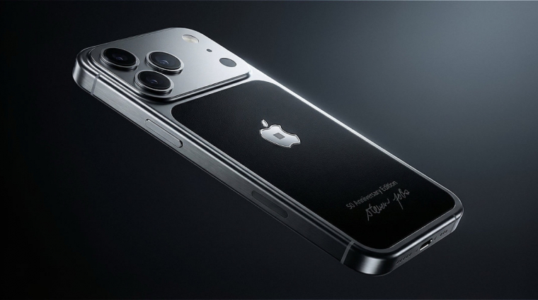 Steve Jobs garbójának egy darabját is beledolgozták az 50. évfordulós iPhone-ba kép