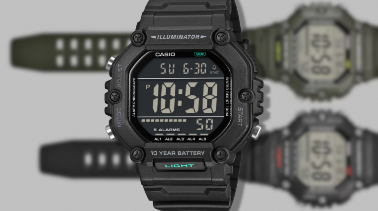 Olcsó és megdöbbentően sokáig bírja a Casio új digitális órája kép