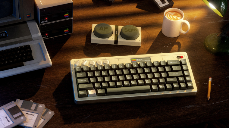 Nagyon drága, de gyönyörű az 8BitDo ünnepi Apple-billentyűzete kép