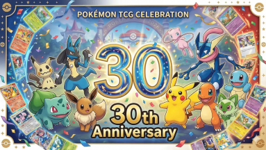 A 30. születésnapra készülő Pokémon TCG csomagokra mindenkinek érdemes odafigyelnie fókuszban