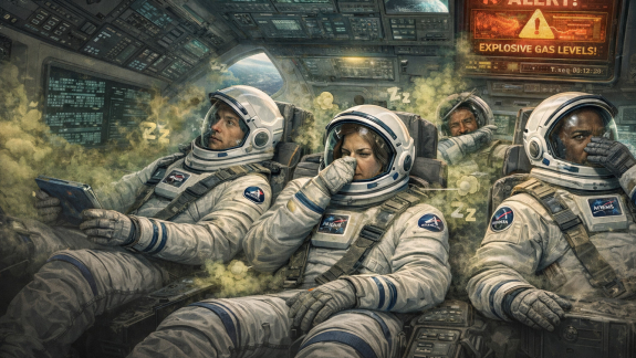 Az Orionban a szellentés sem teljesen ártalmatlan kép