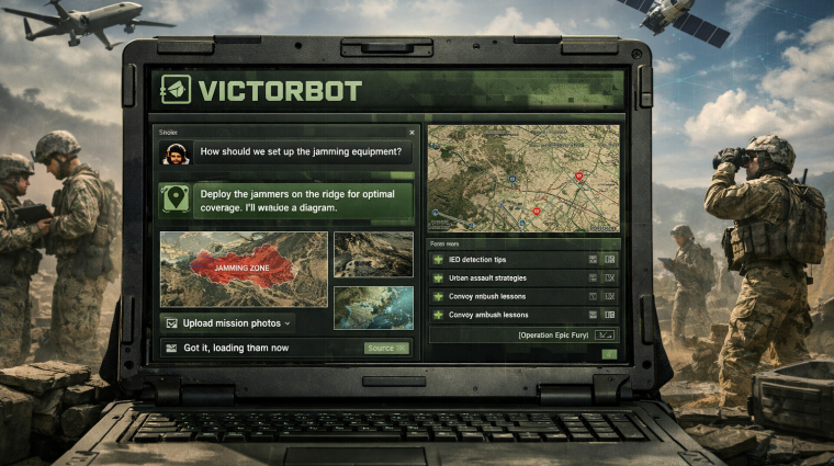 Victor nevű saját harctéri chatbotot épít az amerikai hadsereg kép