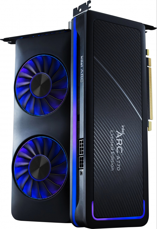 Mindig is furcsa szerzet volt az Intel Arc 770, ami kezdetben 16 GB-tal csábította a játékosokat, aztán gyorsan kiderült, hogy ezzel a VRAM-mennyiséggel nem tud mit kezdeni a kissé lassúcska, szoftveres hiányosságok által is sújtott GPU. Később viszont az MI-számításoknál jól jött a nagykapacitású tár, igaz, addigra leállt a gyártás és az értékesítés is