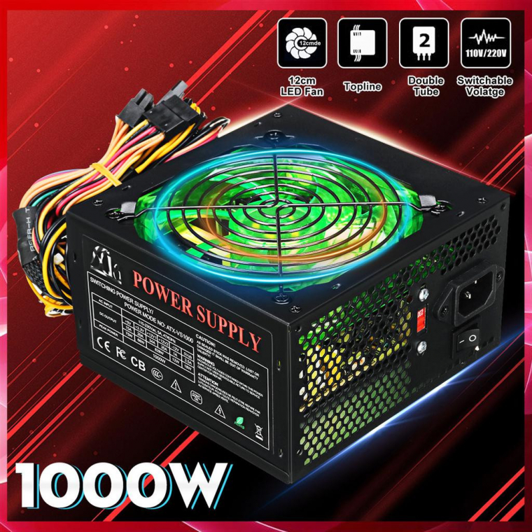 A Vargáné és társa korszak már elmúlt, de azért szép számmal bukkanhatsz hasonló netes hirdetésekre. Nem is a márka a lényeg, hanem a furcsa kiírások, az olcsó hatású ventilátor és annak fedőrácsa, valamint az egyszerű kábelezés. Nem mernénk rábízni egy sok százezres PC-t, hiába csábító az 1000 W