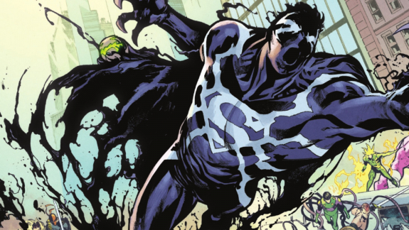 Venom megszállta Supermant az új Marvel/DC képregényben kép