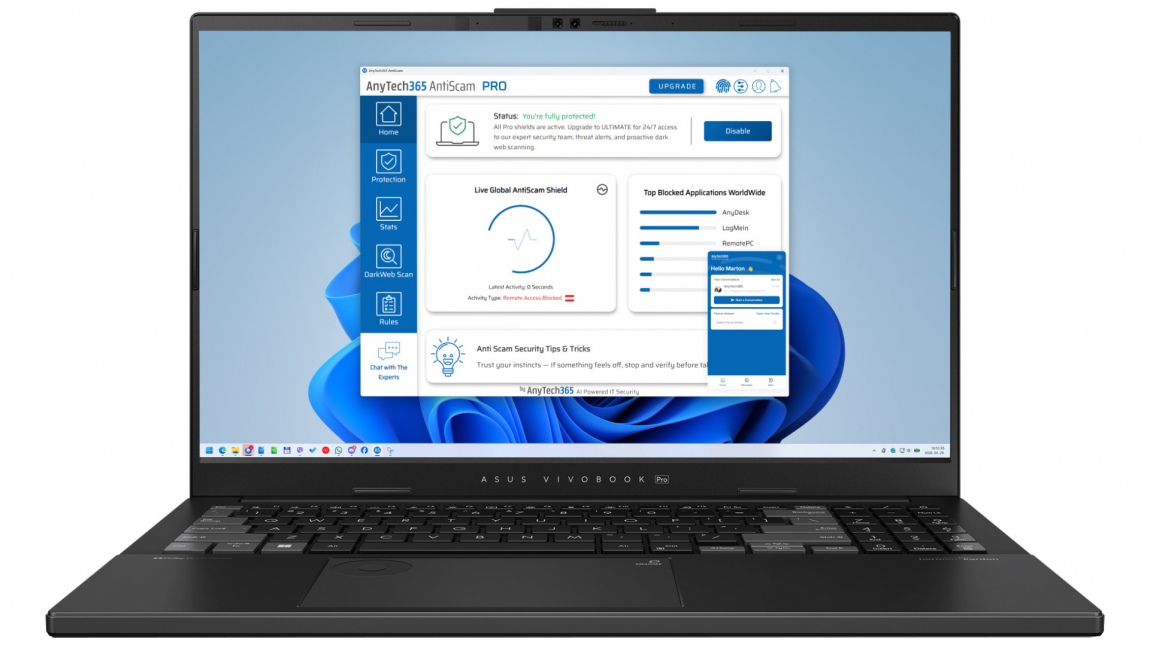 AnyTech365 AntiScam Pro teszt – lépj, mielőtt megtámadnak a hackerek kép