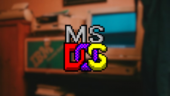 Az MS-DOS 45 születésnapjára megkaptuk annak 1.0-s verzióját kép