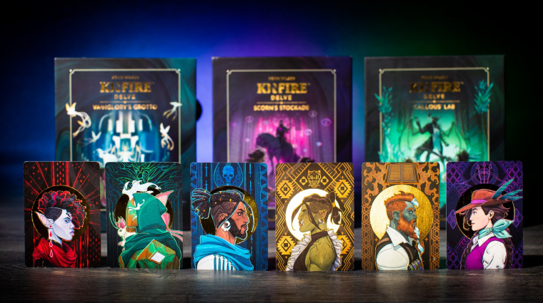 A Kinfire Delve három doboza három különböző, de egyaránt pazar kalandot rejt bevezetőkép