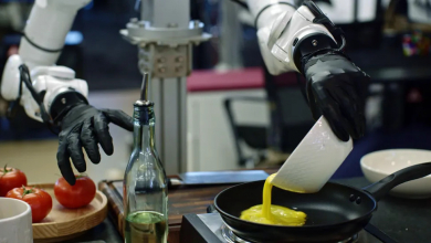 A robotkéz letörölte magáról a tojást, és ettől lett igazán ijesztően emberi kép