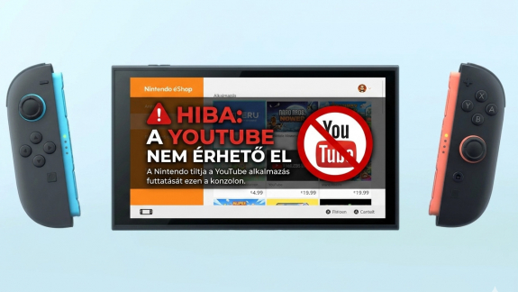 A Nintendo kitiltotta a YouTube-ot a Switch 2-ről kép