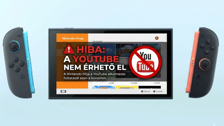 A Nintendo kitiltotta a YouTube-ot a Switch 2-ről fókuszban