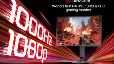 Az LG megcsinálta az első natív 1000 Hz-es Full HD gamermonitort kép
