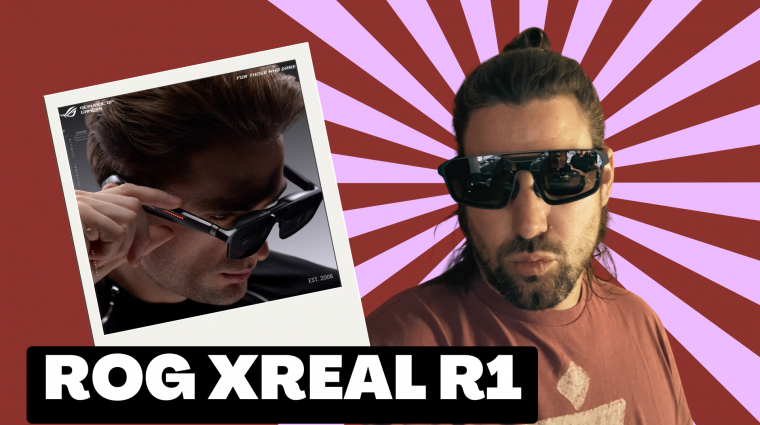 ROG Xreal R1 teszt - ráraktam a világ legnagyobb gamermonitorát a fejemre kép