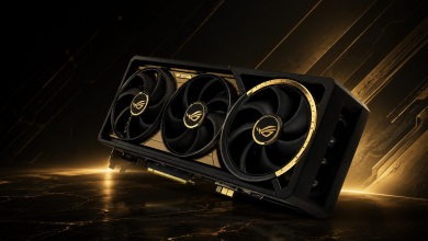 Az ASUS arany-fekete RTX 50-es videokártyával ünnepelheti a ROG 20. születésnapját kép