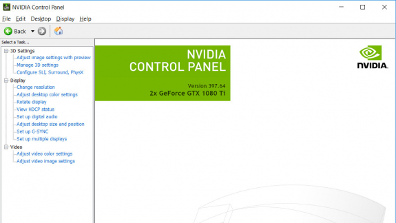 Nyudíjazza a klasszikus vezérlőpultot az Nvidia kép