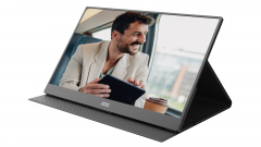 Az AOC olcsó hordozható monitort ad a laptop mellé kép