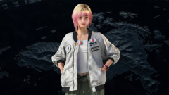 Egy rózsaszín hajú waifura gerjednek épp nagyon az Ace Combat 8-at váró rajongók kép