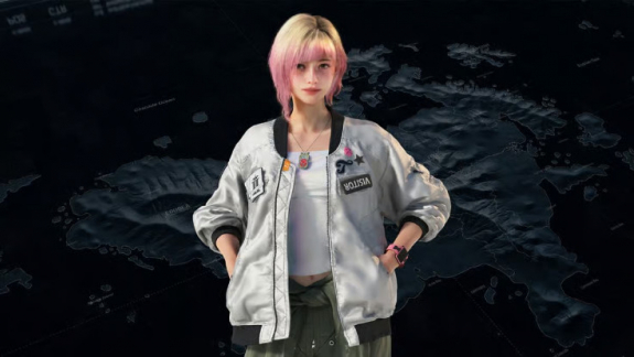 Egy rózsaszín hajú waifura gerjednek épp nagyon az Ace Combat 8-at váró rajongók kép
