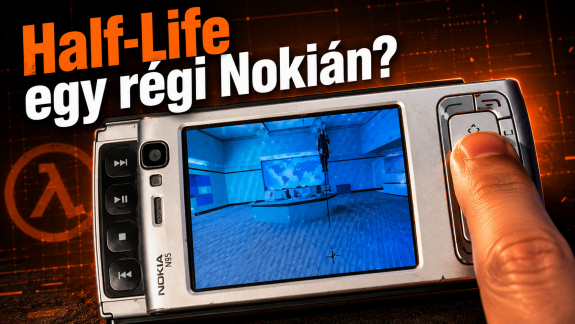 Dolgok, amelyek önmagukért csodásak: az eredeti Half-Life 30 fps-sel hasít egy 2007-es Nokia N95-ön kép