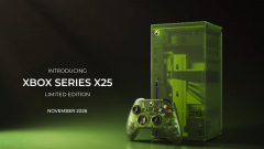 Gyönyörű áttetsző Xbox Series X-szel ünnepli a Microsoft az Xbox 25. évfordulóját kép
