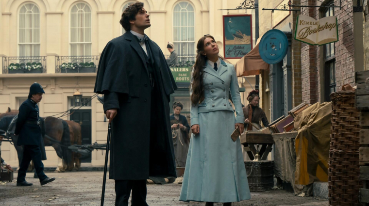 Elrabolják Sherlockot az Enola Holmes 3-ban - megérkezett az első teljes előzetes bevezetőkép