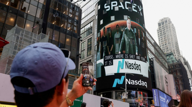 A SpaceX zuhanása már az AI-láz végét jelezheti kép
