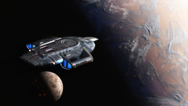 Egy őrült zseni Star Trek űrhajót csinált a Millennium Falconból, mert már semmi sem szent kép