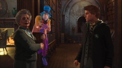 Megvan, ki játssza a közönségkedvenc karaktert a Harry Potter-sorozatban, akivel legutóbb a Hogwarts Legacyben találkoztunk kép